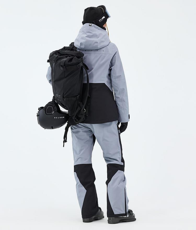 Montec Moss W Veste de Ski Femme Soft Blue/Black, Image 3 of 9