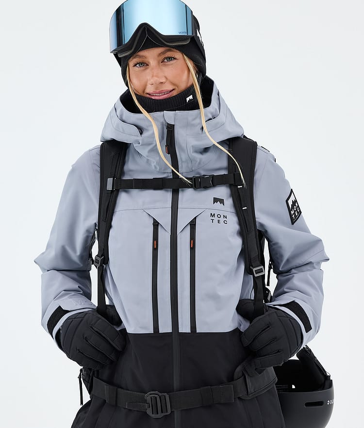 Montec Moss W Veste Snowboard Femme Soft Blue/Black, Image 4 of 9