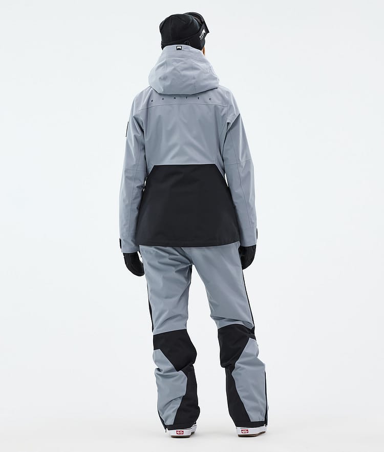 Montec Moss W Snowboard jas Dames Soft Blue/Black, Afbeelding 5 van 10