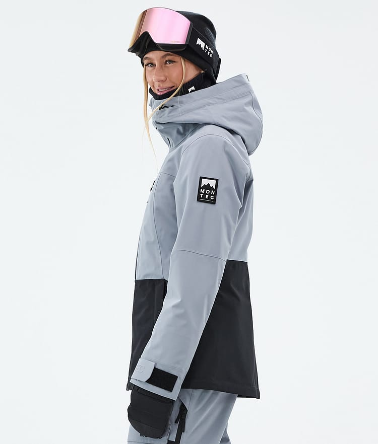 Montec Moss W Snowboard jas Dames Soft Blue/Black, Afbeelding 6 van 10