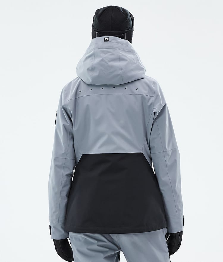 Montec Moss W Ski jas Dames Soft Blue/Black, Afbeelding 7 van 10