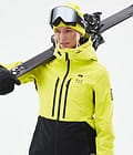 Montec Moss W Veste de Ski Femme Bright Yellow/Black, Image 2 sur 10