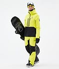 Montec Moss W Snowboardjakke Dame Bright Yellow/Black Renewed, Billede 3 af 10