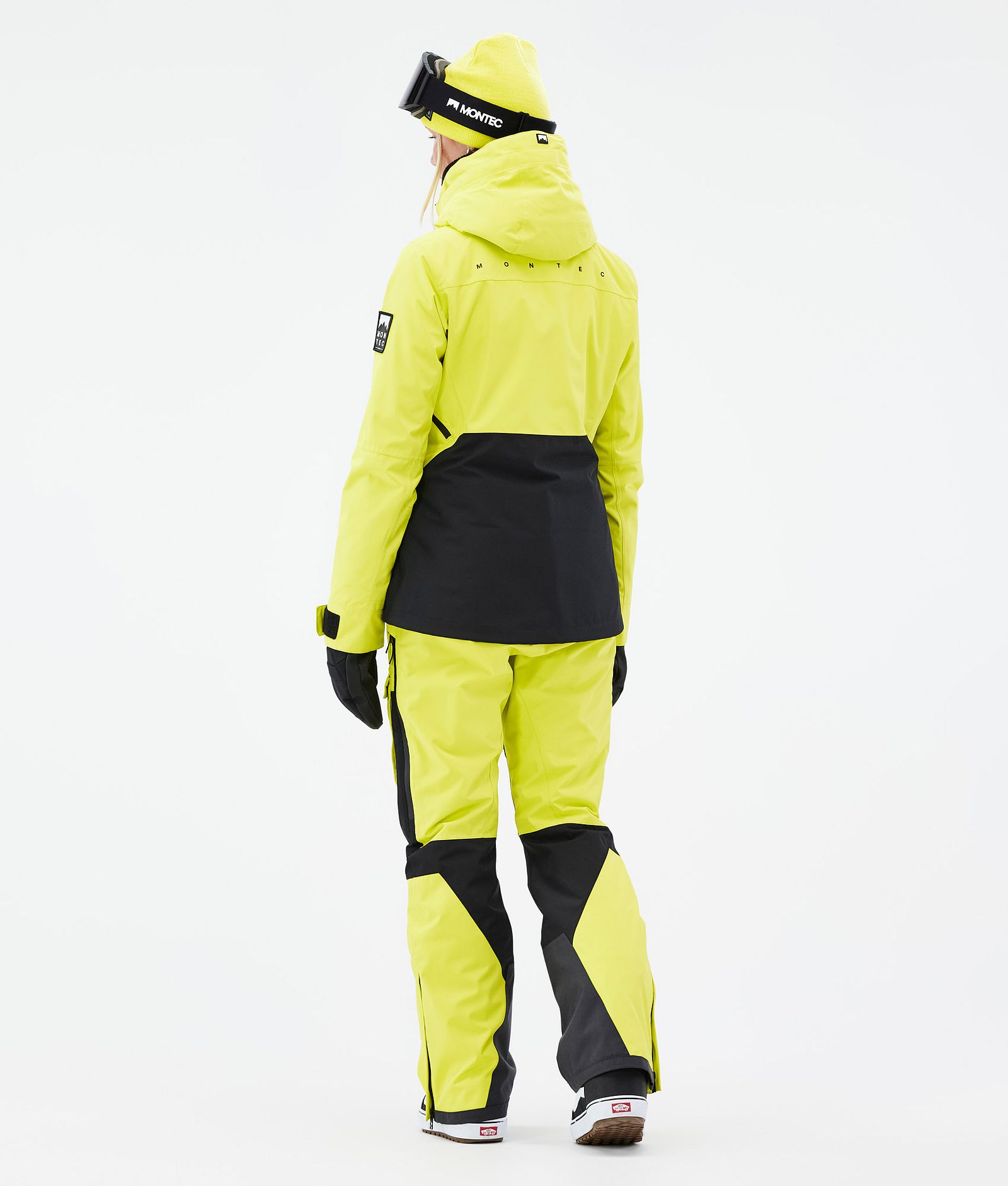 Montec Moss W Giacca Snowboard Donna Bright Yellow/Black