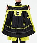 Montec Moss W Snowboardjakke Dame Bright Yellow/Black Renewed, Billede 10 af 10