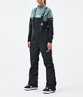 Montec Fawk W Snowboard Broek Dames Black Renewed, Afbeelding 1 van 7