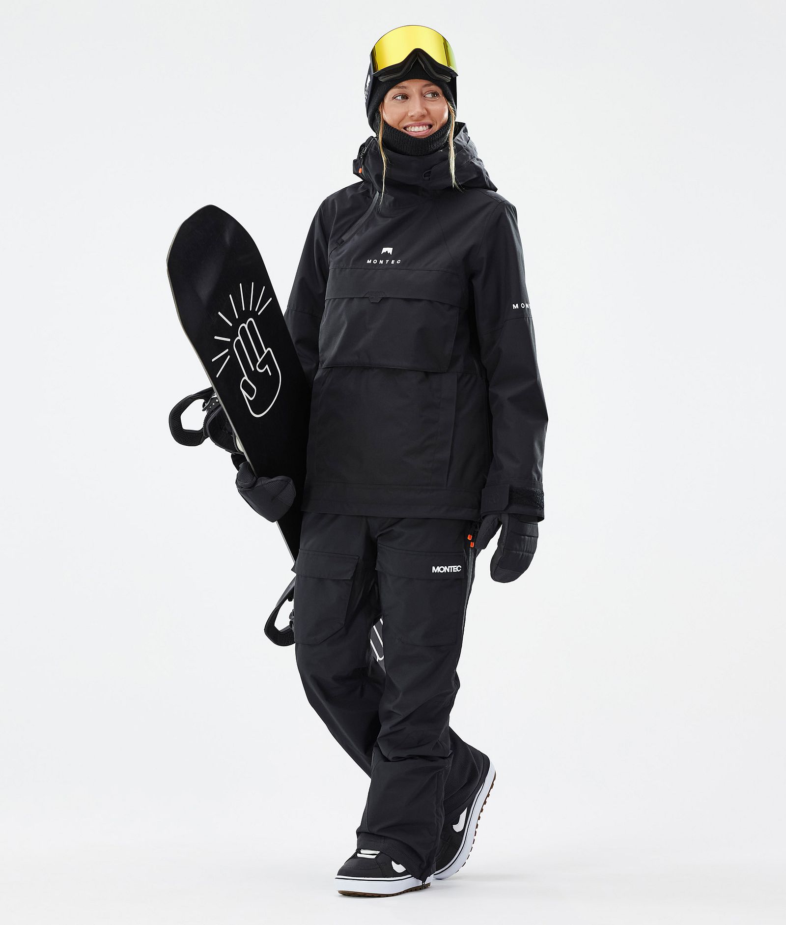 Montec Fawk W Kalhoty na Snowboard Dámské Black