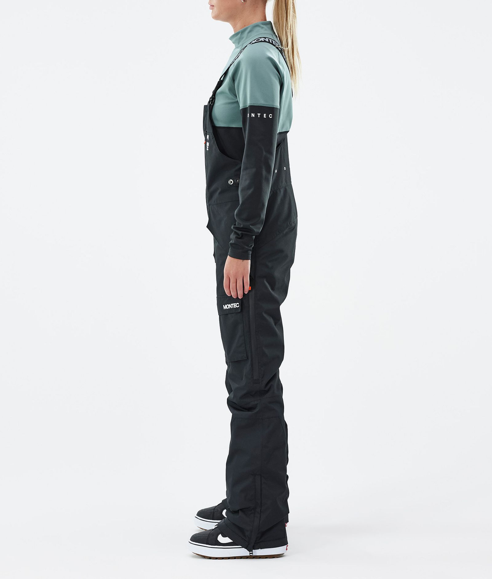 Montec Fawk W Pantaloni Snowboard Donna Black Renewed, Immagine 3 di 7