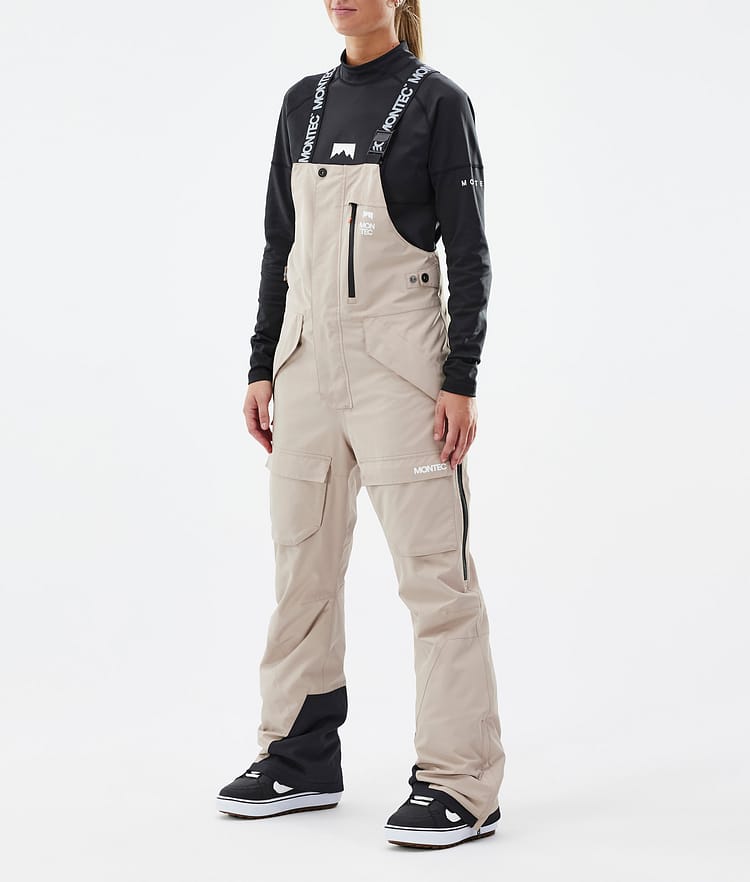 Montec Fawk W Pantalon de Snowboard Femme Sand Renewed, Image 1 sur 7