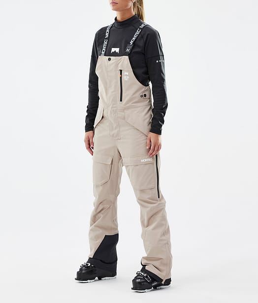 Montec Fawk W Pantalon de Ski Femme Sand