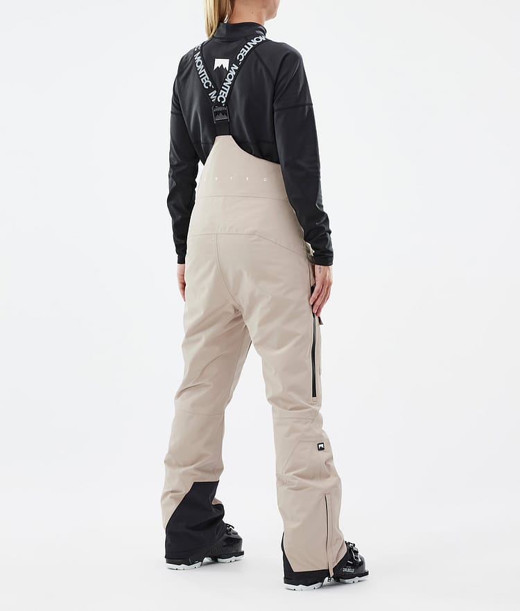 Montec Fawk W Pantalon de Ski Femme Sand, Image 4 sur 4