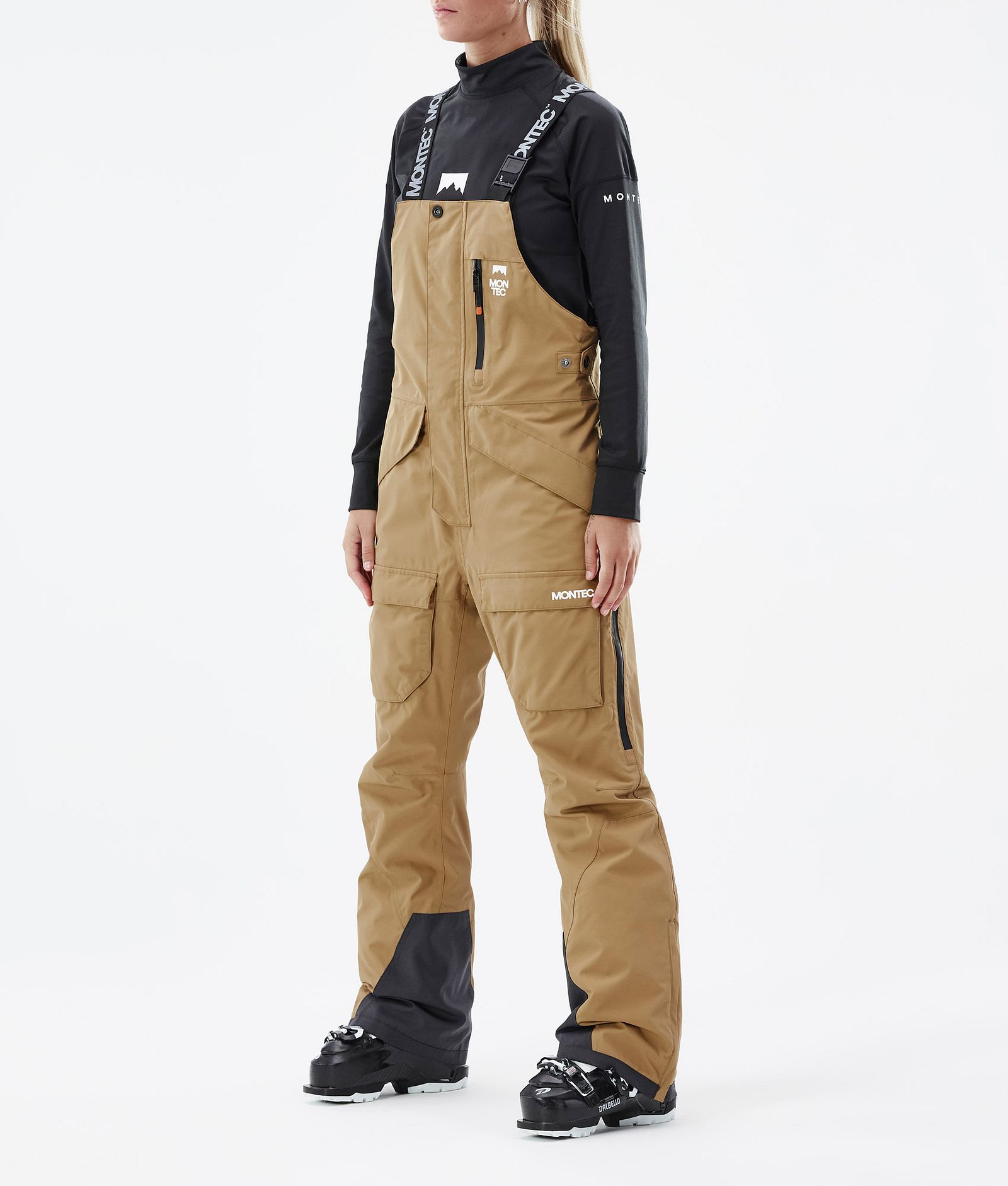 Montec Fawk W Pantalon de Ski Femme Gold, Image 1 sur 6