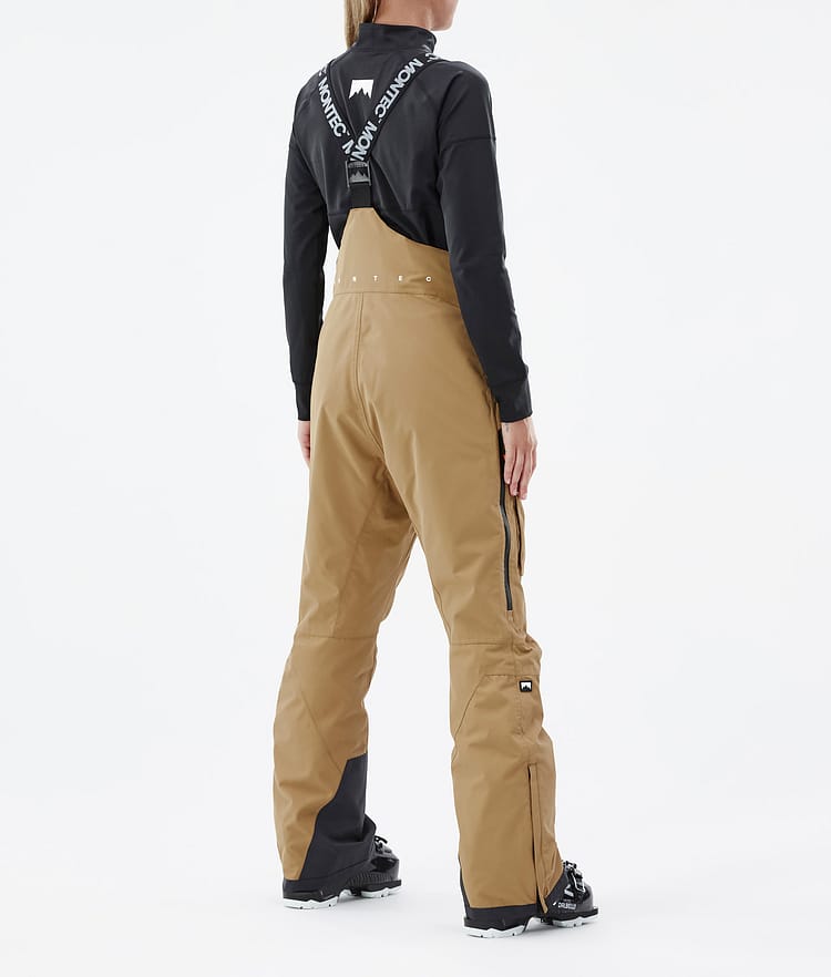 Montec Fawk W Pantalon de Ski Femme Gold