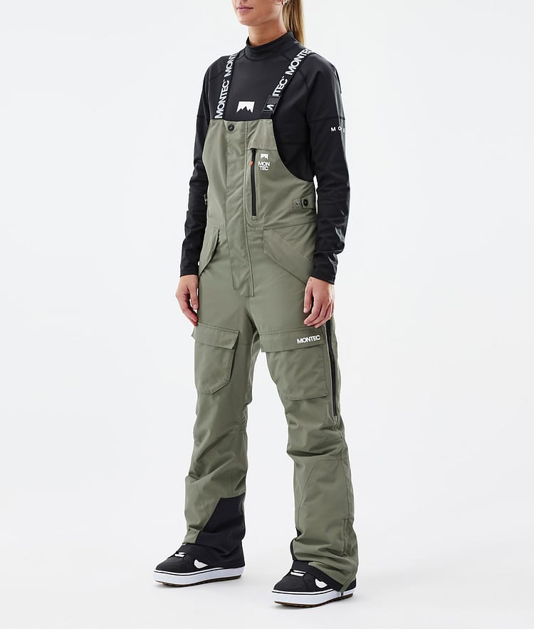 Montec Fawk W Snowboard Pants Women Greenish, Image 1 of 7