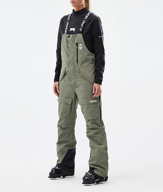 Montec Fawk W Pantalon de Ski Femme Greenish