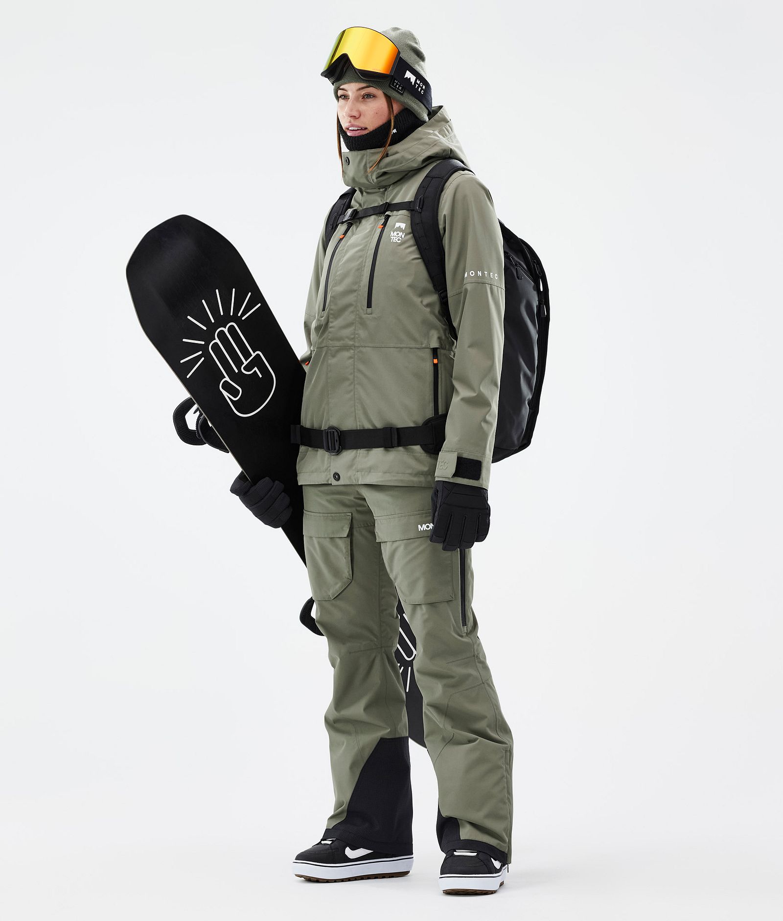 Montec Fawk W Kalhoty na Snowboard Dámské Greenish Renewed, Obrázek 2 z 7