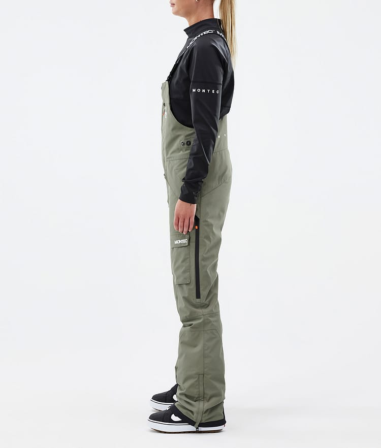 Montec Fawk W Pantalon de Snowboard Femme Greenish, Image 3 sur 7