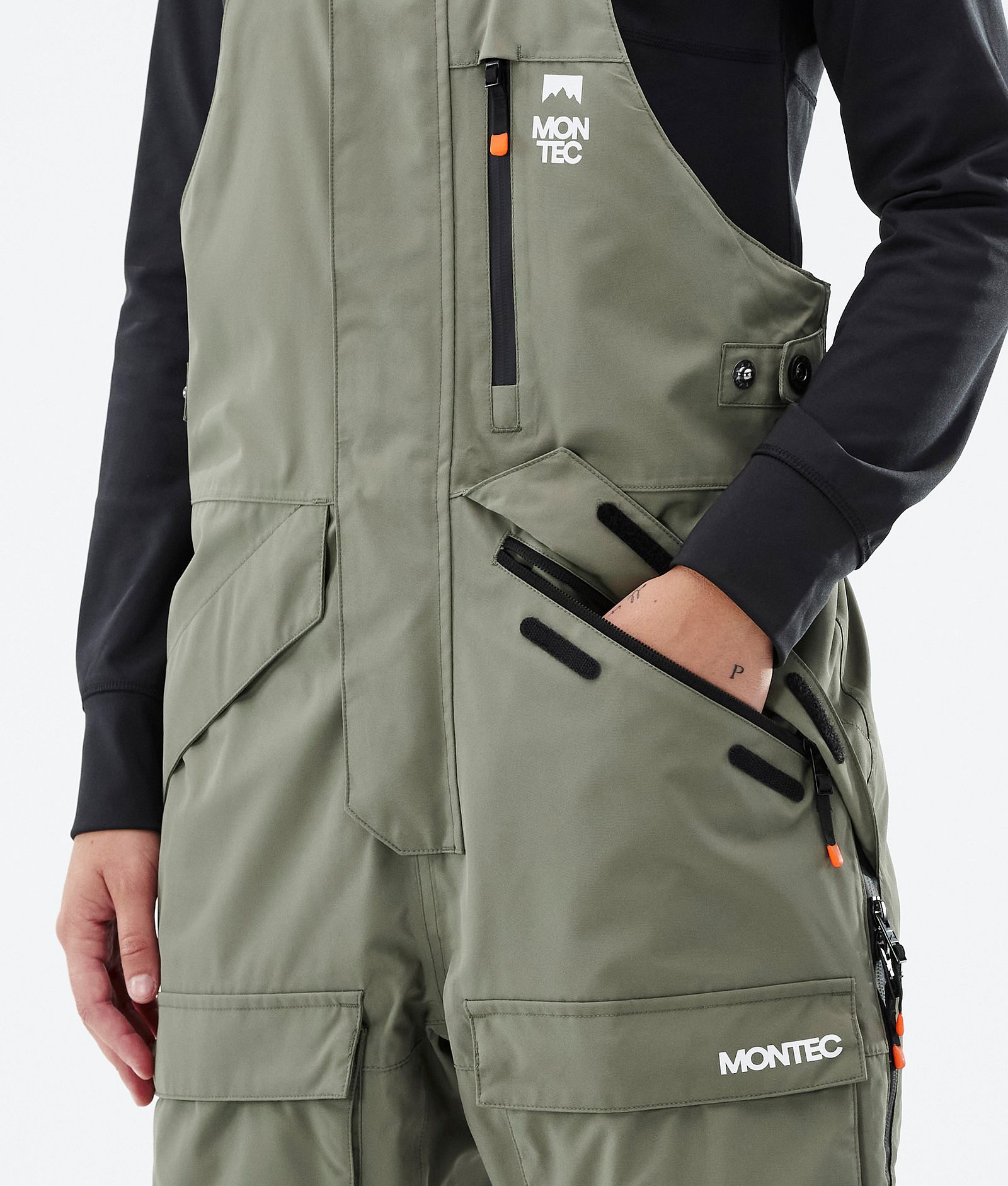 Montec Fawk W Ski Pants Women Greenish, Image 5 of 7