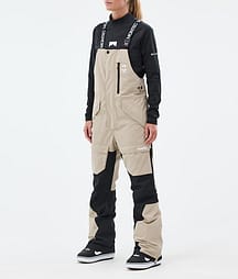 Montec Fawk W Pantaloni Snowboard Donna Sand/Black