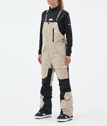 Montec Fawk W Pantalon de Snowboard Femme Sand/Black