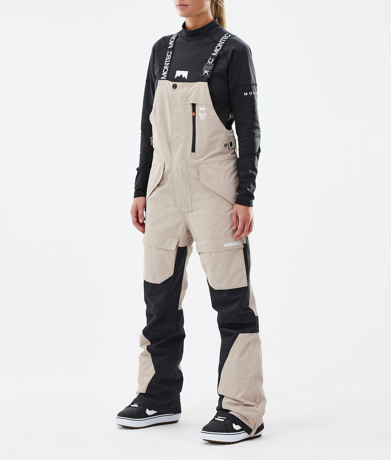 Montec Fawk W Pantalon de Snowboard Femme Sand/Black Renewed, Image 1 sur 7