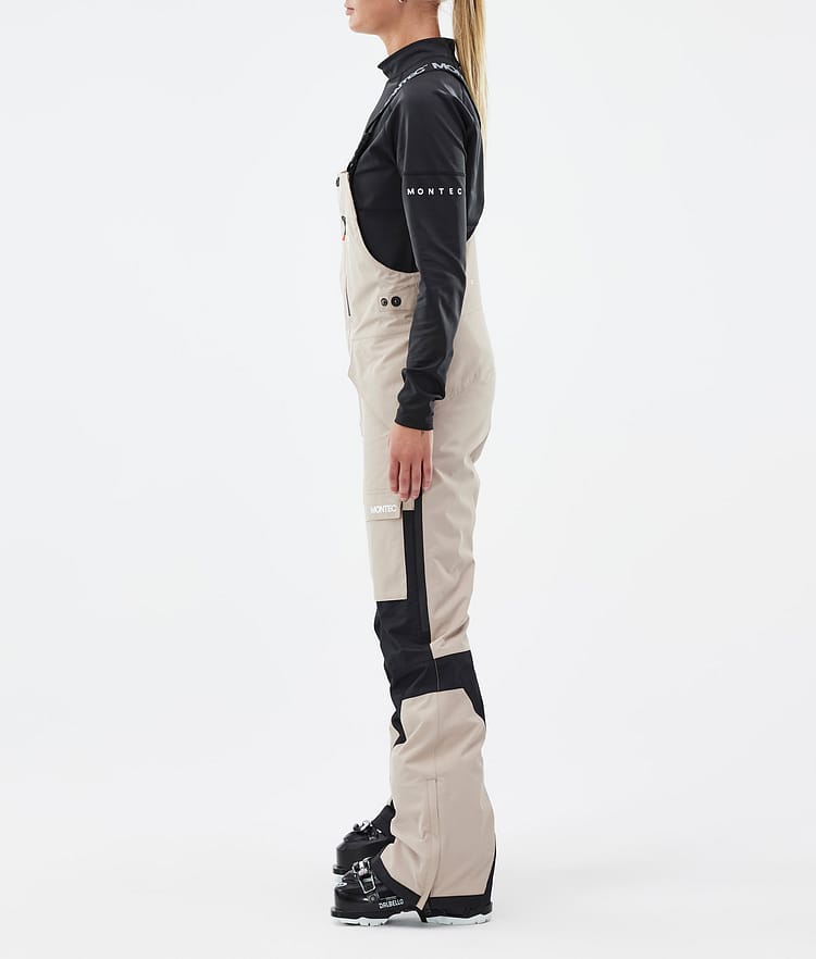 Montec Fawk W Pantalon de Ski Femme Sand/Black, Image 3 sur 7