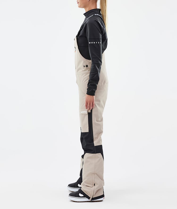 Montec Fawk W Pantaloni Snowboard Donna Sand/Black, Immagine 3 di 7