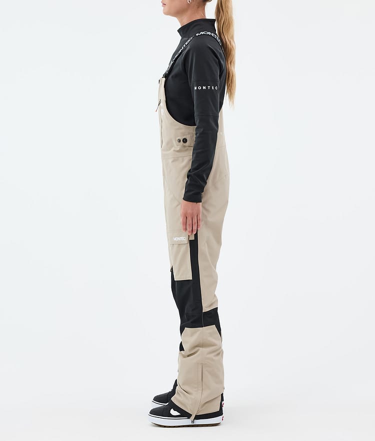 Montec Fawk W Snowboard Broek Dames Sand/Black, Afbeelding 3 van 7