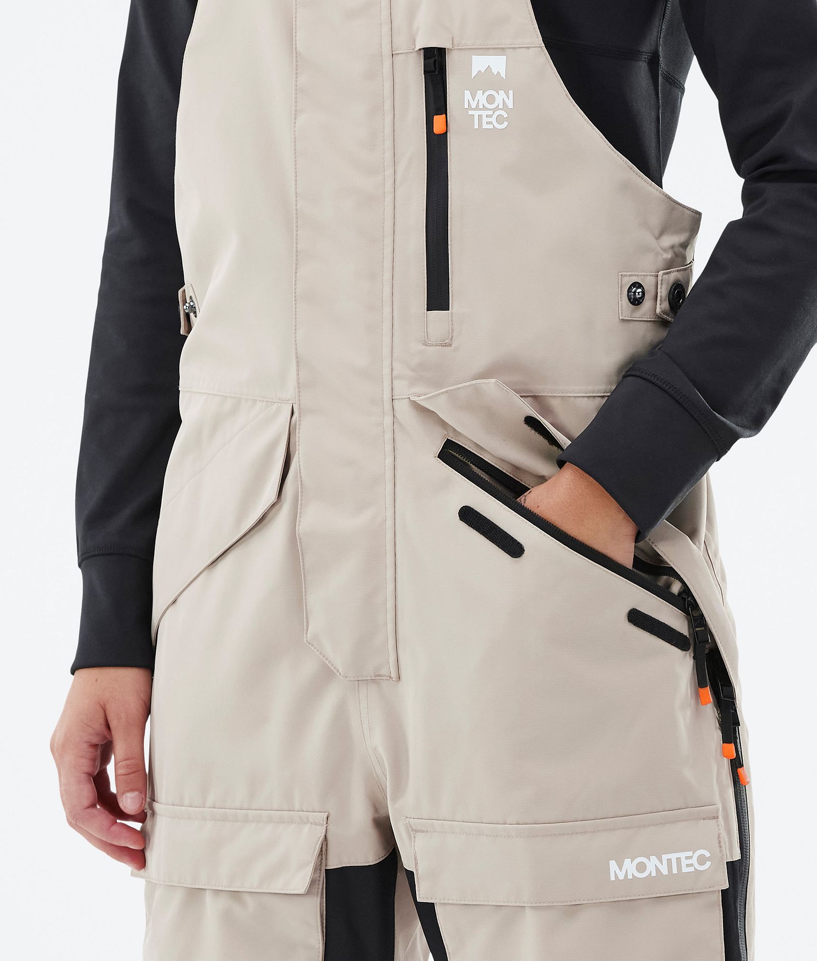 Montec Fawk W Ski Pants Women Sand/Black, Image 5 of 7