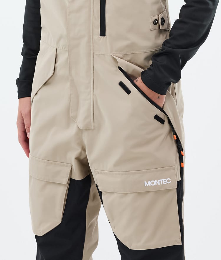 Montec Fawk W Snowboard Broek Dames Sand/Black, Afbeelding 5 van 7