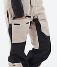 Montec Fawk W Pantalon de Ski Femme Sand/Black, Image 7 sur 7