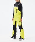 Montec Fawk W Spodnie Snowboardowe Kobiety Bright Yellow/Black Renewed, Zdjęcie 1 z 6