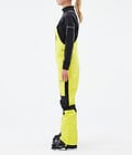 Montec Fawk W Pantalon de Ski Femme Bright Yellow/Black, Image 2 sur 6