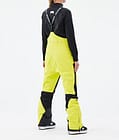 Montec Fawk W Spodnie Snowboardowe Kobiety Bright Yellow/Black Renewed, Zdjęcie 3 z 6