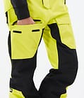 Montec Fawk W Spodnie Snowboardowe Kobiety Bright Yellow/Black Renewed, Zdjęcie 6 z 6