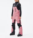 Montec Fawk W Pantaloni Sci Donna Pink/Black