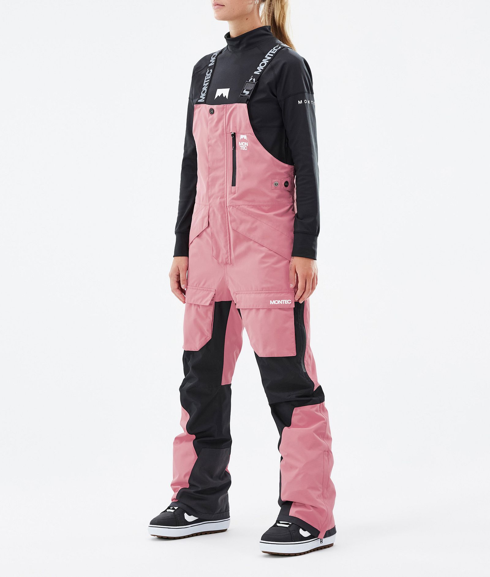 Montec Fawk W Snowboard Pants Women Pink/Black