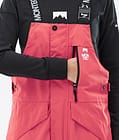 Montec Fawk W Pantalon de Snowboard Femme Coral/Black, Image 5 sur 6