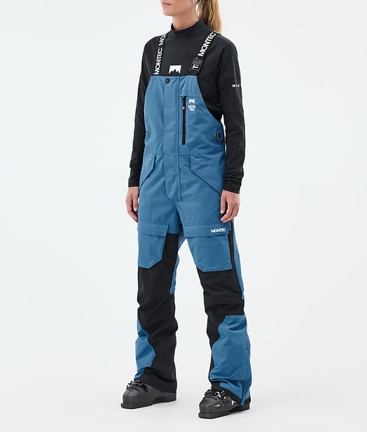 Montec Fawk W Skibroek Dames Blue Steel/Black