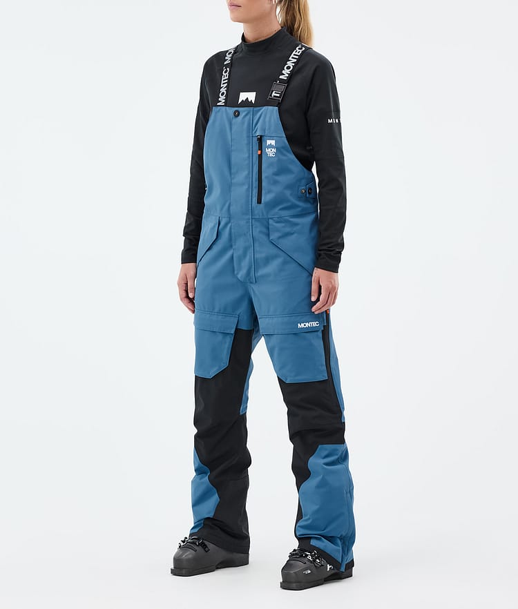 Montec Fawk W Skibroek Dames Blue Steel/Black, Afbeelding 1 van 7