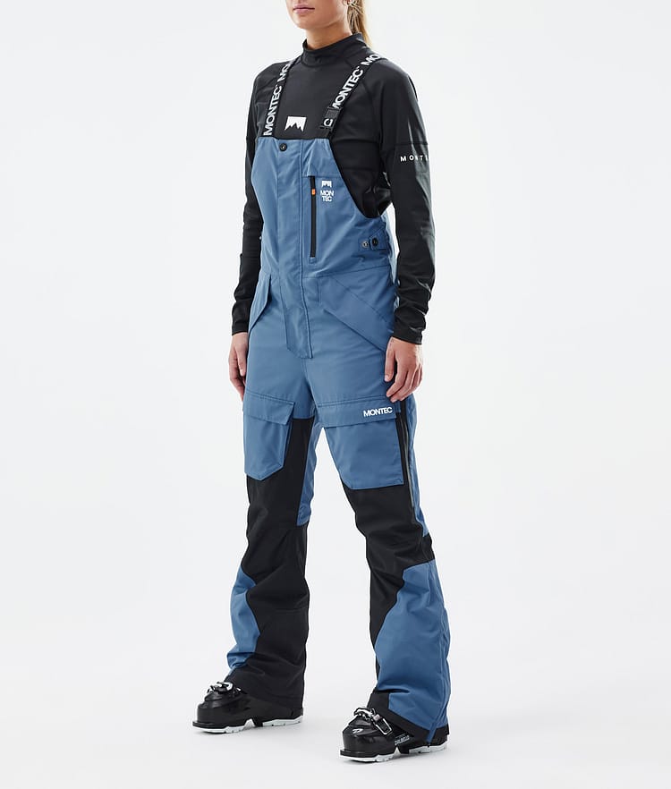 Montec Fawk W Pantalon de Ski Femme Blue Steel/Black, Image 1 sur 7