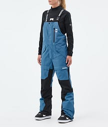Montec Fawk W Pantaloni Snowboard Donna Blue Steel/Black