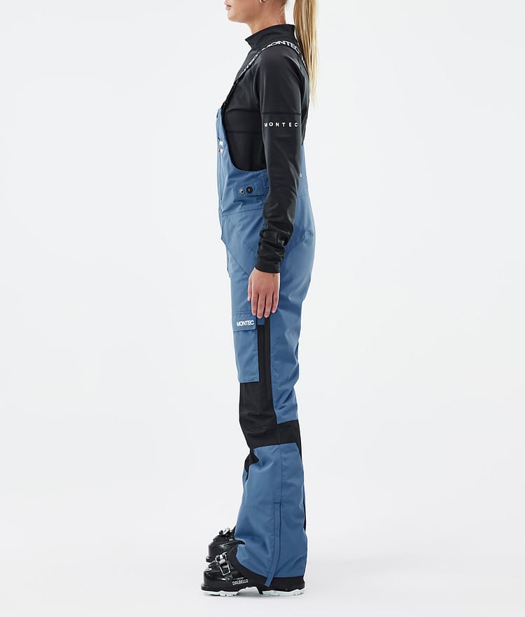 Montec Fawk W Spodnie Narciarskie Kobiety Blue Steel/Black, Zdjęcie 3 z 7