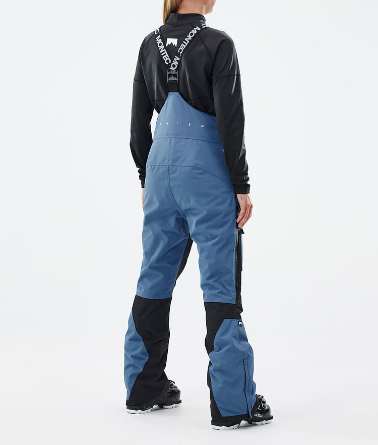 Montec Fawk W Pantaloni Sci Donna Blue Steel/Black, Immagine 4 di 7