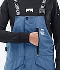 Montec Fawk W Kalhoty na Snowboard Dámské Blue Steel/Black, Obrázek 6 z 7