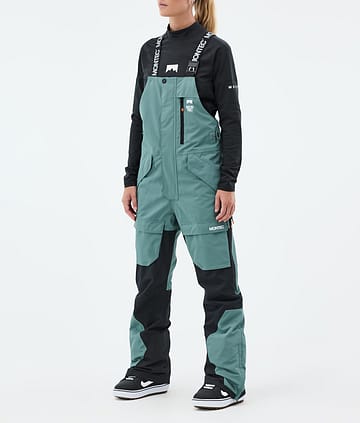 Montec Fawk W Pantalon de Snowboard Femme Atlantic/Black