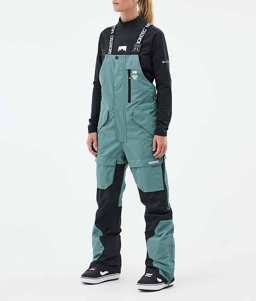 Montec Fawk W Snowboard Broek Dames Atlantic/Black