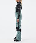 Montec Fawk W Pantalon de Ski Femme Atlantic/Black, Image 3 sur 7