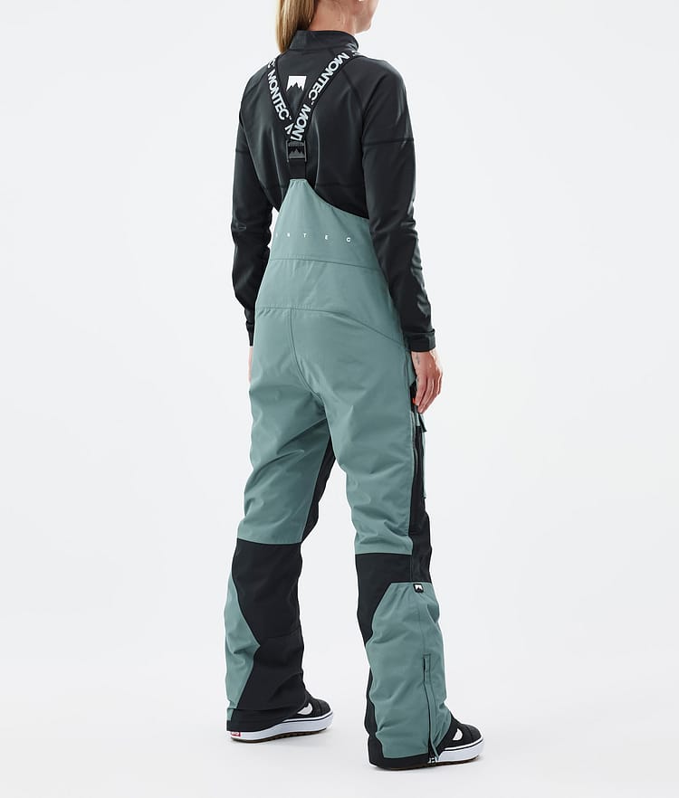 Montec Fawk W Pantalon de Snowboard Femme Atlantic/Black, Image 4 sur 7