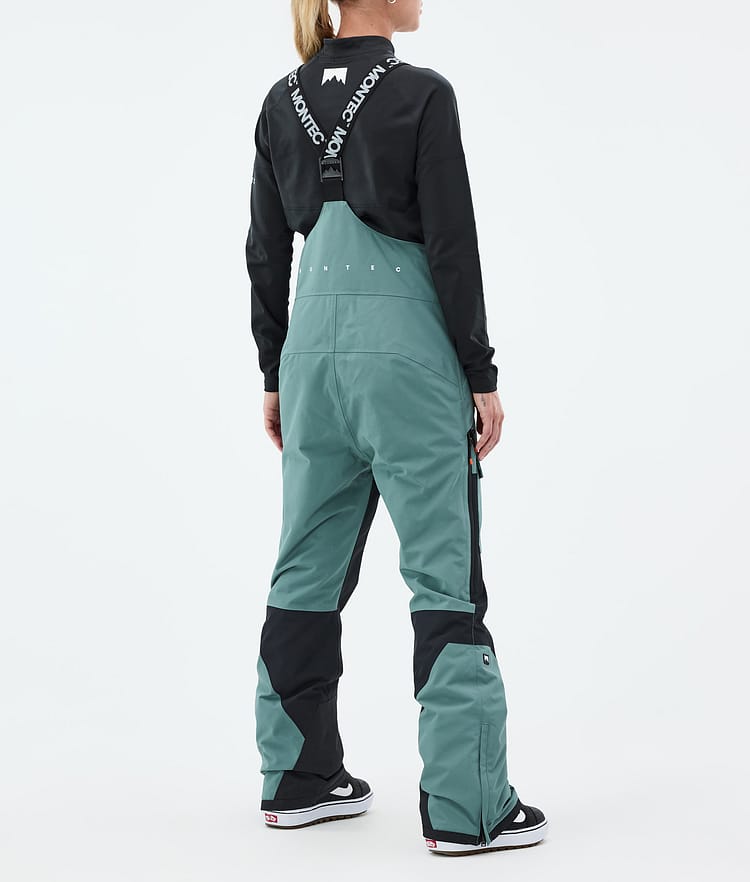 Montec Fawk W Snowboard Broek Dames Atlantic/Black, Afbeelding 4 van 7